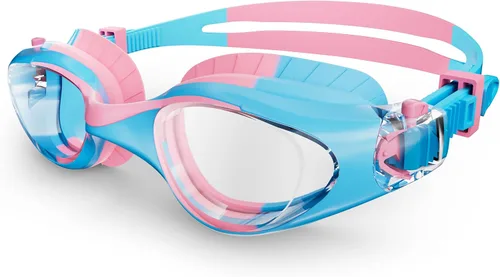 Miniatura 9 de Kids Swim Goggles, Anti-Fog UV Protection, Leakproof Adjustable Strap Swimming Goggles for Boys Girls Ages 6–14