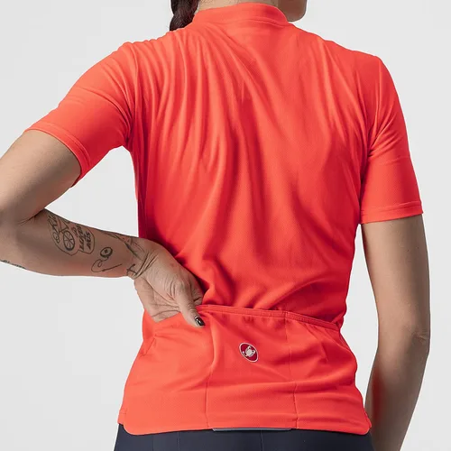 Miniatura 3 de Castelli Camiseta Anima 3 para ciclismo de carretera y grava para mujer