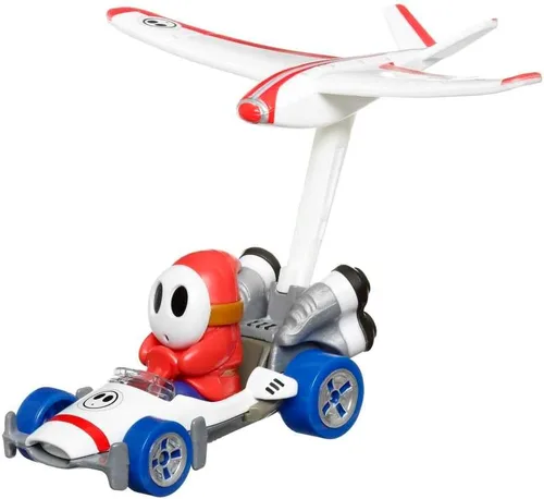 Miniatura 2 de Hot Wheels Mario Kart Veículo de Brinquedo Shy Guy B-Dasher