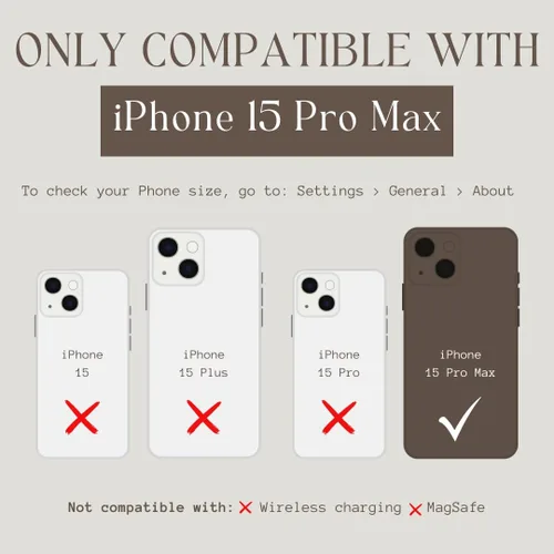 Miniatura 101 de Fundas Walli para iPhone 13, funda tipo cartera con soporte para tarjetas, elegante y moderna cubierta para mujeres, se ajusta al iPhone 13