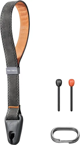 Miniatura 8 de PGYTECH Correa de muñeca para cámara para fotógrafos, correa de mano ajustable de liberación rápida para Sony, Nikon, Canon, GoPro (gris)