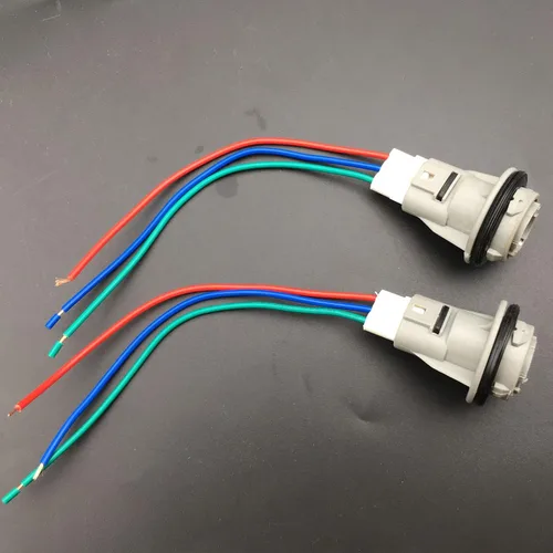 Miniatura 6 de 2 Conector de Enchufe de Señal de Giro Frontal con Kit de 3 Cables Compatible con Honda Civic Acura Accord CRV