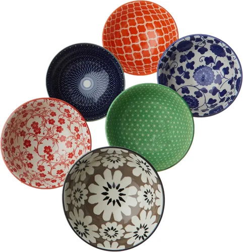 Miniatura 6 de Certified International Soho - Vajilla de porcelana, platos, multicolor