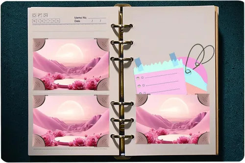 Miniatura 9 de Cuaderno de carpeta de cuero, 8.5 x 11 pulgadas (negro, A5-no personalizado)