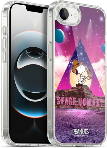 Miniatura 153 de Head Case Designs Funda de gel con licencia oficial de Peanuts Nebula Cactus Needles Snoopy Space Cowboy [protección de grado militar] compatible