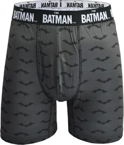 Miniatura 2 de BATMAN Paquete de 3 calzoncillos tipo bóxer cómodos para hombre, Gris