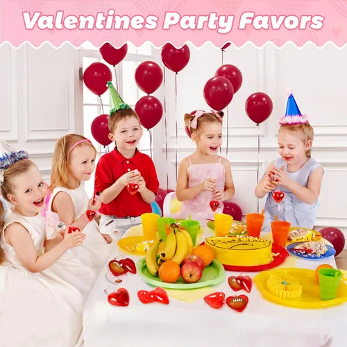 Miniatura 6 de WELLVO Regalos para el día de San Valentín para niños, escuela, paquete de 28 regalos de fiesta de fútbol de San Valentín para niños y niñas, mini