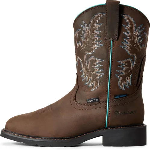 Miniatura 2 de Ariat Botas de trabajo Krista impermeable con punta de acero para mujer