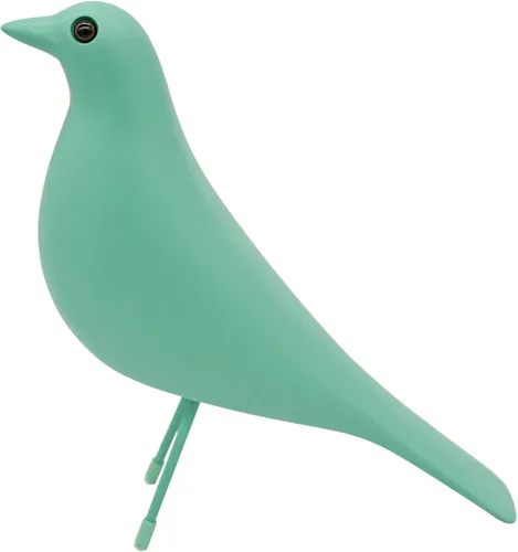 Miniatura 13 de Decoración de mediados de siglo para el hogar, pájaro de casa, decoración de oficina, escritorio, paloma, regalo para artes (negro)