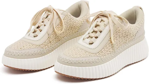 Miniatura 6 de Zapatillas de deporte con cordones para mujer, cómodas, informales, a la moda, bajas, gruesas, para caminar