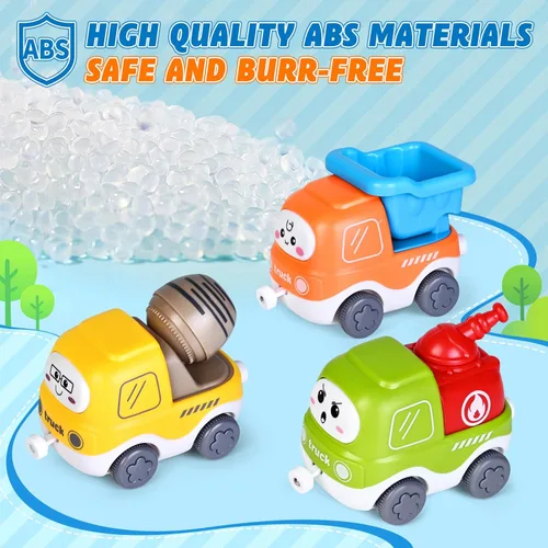 Miniatura 6 de Juego de Tren para Niños Pequeños con Vapor, Sonido y Luces, Juguetes para Niños de 2 a 4 años, Juego de Tren Eléctrico con Pistas y Señales