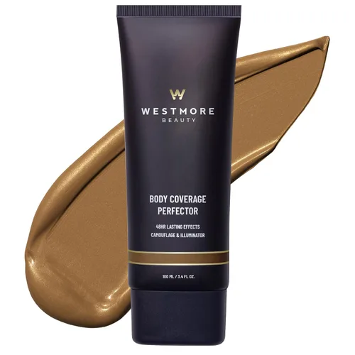 Miniatura 16 de Westmore Beauty - Perfeccionador de cobertura corporal - Maquillaje impermeable para piernas y cuerpo - Maquillaje para cubrir tatuajes - 3.5 Oz