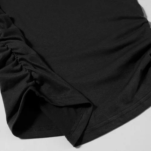 Miniatura 4 de Bhome Camiseta de maternidad de manga corta para verano, para embarazo