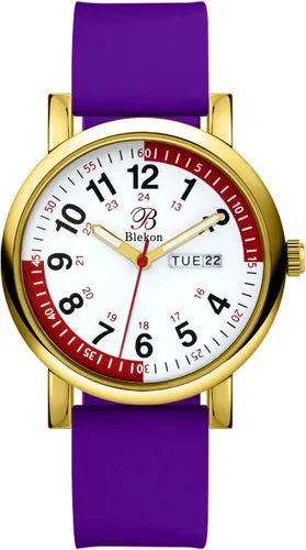 Miniatura 10 de Pulsometer Nurse Watch with Secondhand – Scrub Matching Band Colors for Medical Professionals – Super Easy to Read Dial w/Day and Date Indicator