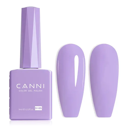 Miniatura 62 de CANNI - Esmalte de uñas de gel rosa claro - 1 unidad de 0.5 onzas, color rosa bebé, color rosa pálido de alto brillo, esmalte de uñas con remojo UV