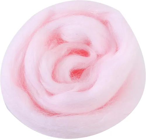 Miniatura 41 de 24 tipos de lana rosa, 4.23 oz (120 g), adecuado para fieltro húmedo y fieltro de aguja de telas hiladas de lana. Un paquete de prueba está Tonos