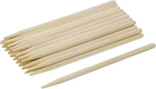 Palos de bambú resistentes para arañar, dibujar, Navidad, Acción de Gracias, rascar, actividades artísticas, proyectos de manualidades, 30 unidades