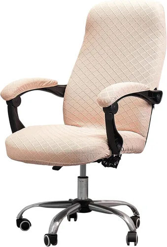 Miniatura 9 de Melaluxe Funda para silla de oficina con fundas para reposabrazos, funda elástica universal para silla de escritorio, fundas para silla