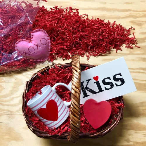 Miniatura 2 de Relleno de papel de corte arrugado para embalaje y llenado de cestas de regalo (0.5 libras), rosa