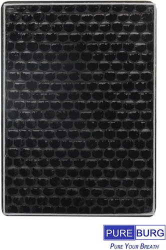 Miniatura 3 de PUREBURG Filtro de repuesto compatible con NUWAVE Oxypure 47401 47402 47404 purificador de aire portátil, parte H5P3, paquete de 2 (4 filtros) H13
