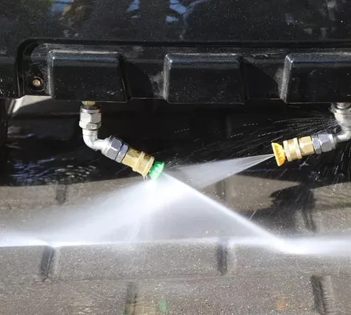 Miniatura 7 de Kit de boquilla turbo para limpiador a presión Jansamn Max 4000PSI Boquilla turbo con rotación de 360° para limpiador a presión con conexión rápida
