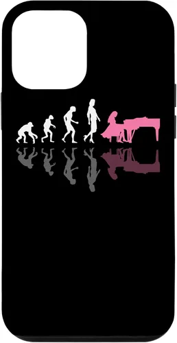Miniatura 15 de iPhone 13 Pro Evolution of Women Piano Músico Retro Vintage Pianist Case