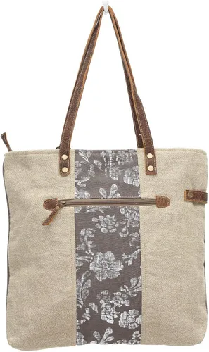 Miniatura 3 de Myra Bag S Old Key S-0738 - Bolsa de lona reciclada Multi color talla única