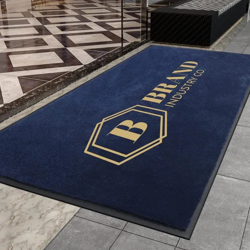 Miniatura 11 de Tapetes comerciales personalizados con logotipo personalizado, tapete de entrada grande, rascador de zapatos, tapete de entrada antideslizante