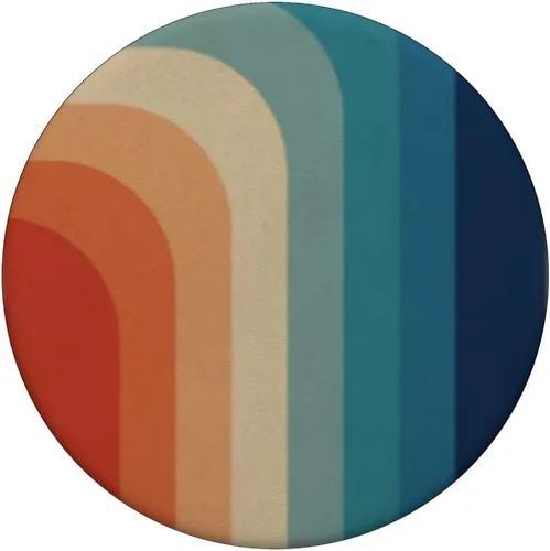 Miniatura 3 de PopSockets de los años 60 y 70, diseño de rayas hippie