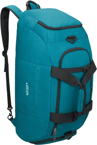 G4Free Mochila de lona grande de 3 vías de 70L Bolsa de lona deportiva para gimnasio y compartimento para zapatos, Verde, Compacto