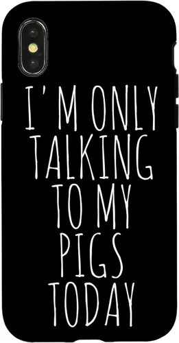 Miniatura 4 de iPhone 14 I'm Only Talking To My Pigs Today Case