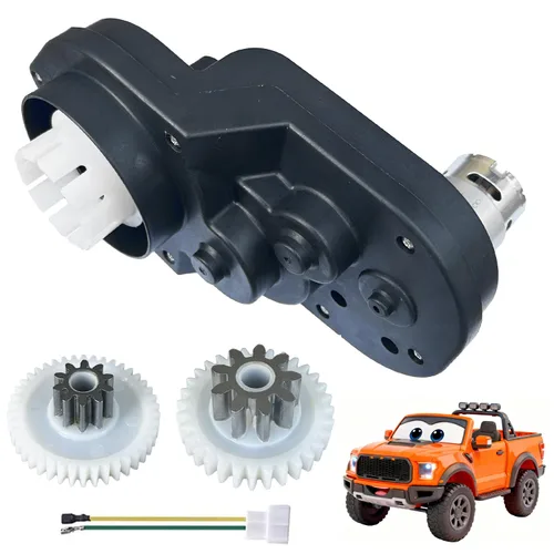 Caja de cambios de motor de alta velocidad RS550 de 12 voltios, 35000 RPM, para ruedas eléctricas, juguetes de paseo para niños, actualización de
