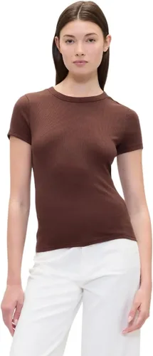 Miniatura 15 de Gap Top de punto acanalado sólido para mujer
