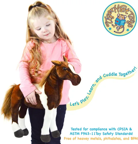 Miniatura 3 de TigerHart Hanna The Horse - Peluche de 16 pulgadas