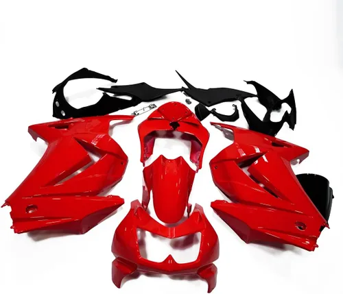 Miniatura 8 de Kit de carenado de carrocería de motocicleta ABS para Kawasaki Ninja 250R EX250 2008 2009 2010 2011 2012 Azul - (Piezas/kit: 15)