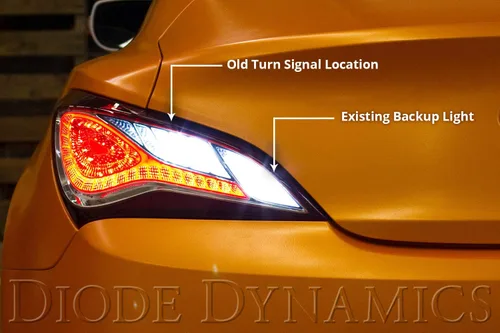 Miniatura 2 de Diode Dynamics Tail as Turn® +Módulo LED de respaldo compatible con Hyundai Genesis Coupe 2013-2016, Stage 2