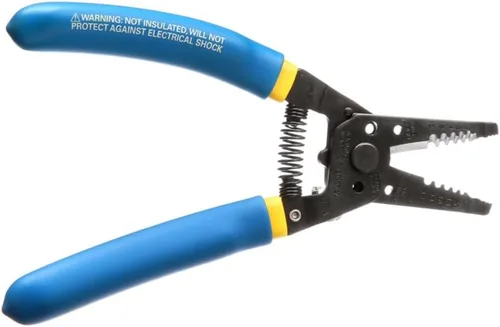Miniatura 14 de Klein Tools D2139NE11055 - Juego de alicates, fabricado en Estados Unidos, con alicates de corte lateral de Lineman y pelacables de cobre