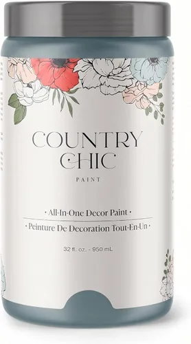 Miniatura 43 de Country Chic Pintura todo en uno estilo tiza para muebles, gabinetes, decoración del hogar, ecológica, acabado mate, imprimación incorporada y capa