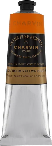 Miniatura 39 de Charvin Pintura acrílica profesional extrafina – verde absenta, tubo de 2.1 fl oz, pigmentos de triple fresado, resistente a la luz, pinturas