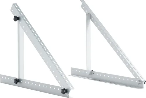 Miniatura 8 de JJN Soportes de montaje en panel solar, 1 juego de 4 unidades de soportes de montaje de panel solar, soportes de aluminio ligero sin corrosión