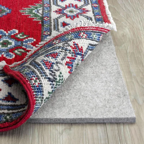 RUGPADUSA - Eco-Plush - 7'6" x 9'6" - 1/4" de grosor - 100% fieltro - Almohadilla premium acolchada para alfombra - Disponible en 3 grosores, muchos