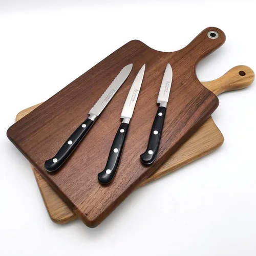 Miniatura 7 de MATTSTONE HILL - Cuchillo de cocina de 4.3 pulgadas, cuchillo para verduras, acero alemán, mango de triple remache