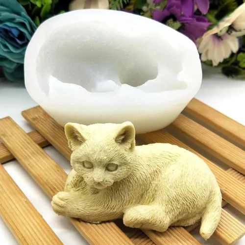 Miniatura 16 de Molde de silicona Bulldog 3D - Molde de resina de perro para epoxi para decoración, yeso, vela, aroma, fondant, mousse, chocolate - Aromaterapia DIY