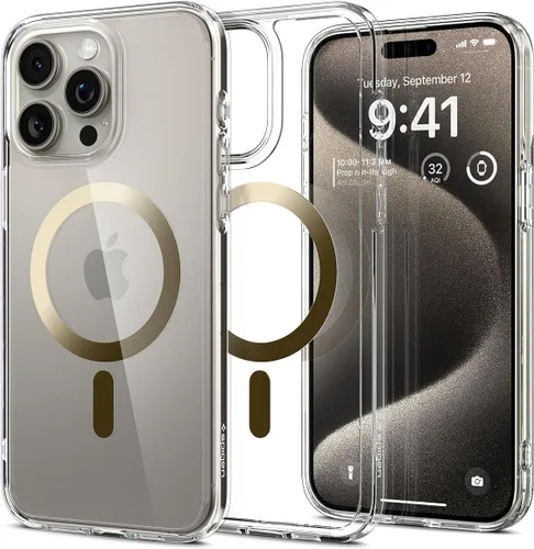 Miniatura 163 de Spigen Funda para iPhone 13 Mini, ultra híbrida MagFit [antiamarilleo] [compatible con Magsafe] - Transparente