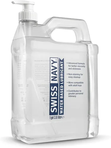 Miniatura 14 de Swiss Navy Lubricante a base de agua de alta calidad, 12 onzas, gel lubricante para hombres, mujeres y parejas, seguro para juguetes, fórmula que