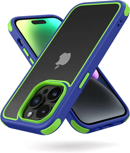Miniatura 16 de Mobnano Funda transparente para iPhone 11, con protección multicolor a prueba de golpes, no amarillenta, anti arañazos, parte trasera