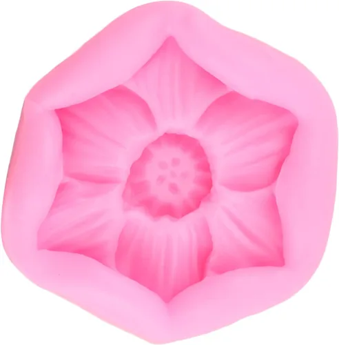 Miniatura 8 de ZiXiang Molde de silicona de flores de orquídea, molde de fondant de plumeria, moldes de hibisco, moldes de chocolate para decoración de pasteles