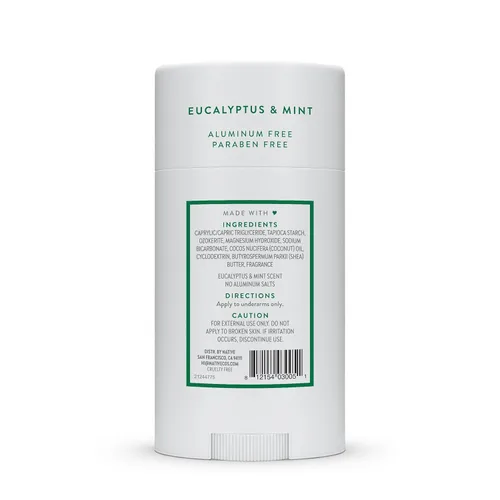 Miniatura 9 de Native Deodorant - Desodorante natural para hombres, desodorante sin aluminio con bicarbonato de sodio, aceite de coco y manteca de karité