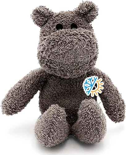 Miniatura 11 de Thermal-Aid (Buckley The Blue Bear) - Almohadilla térmica lavable y bolsa de hielo - Paquete de felpa caliente/frío con relleno de maíz natural