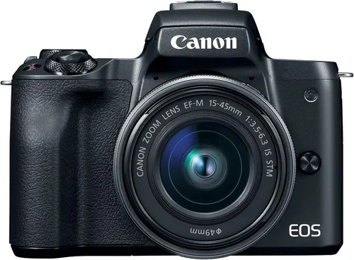 Miniatura 4 de Kit de cámara Canon EOS M50 sin espejo para vlogging con lente EF-M de 15-45mm, color negro